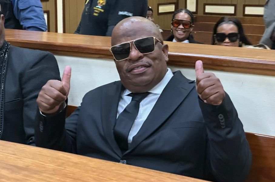 Bafana Sindane was arrested alongside prominent taxi boss Joe “Ferrari” Sibanyoni on charges of extortion and money laundering.