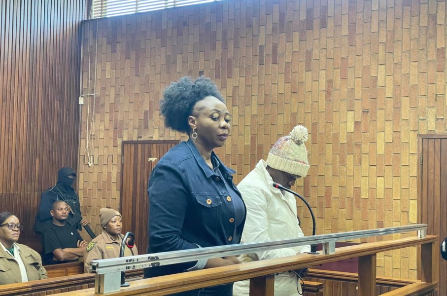 Nomia Rosemary Ndlovu and her co-accused Nomsa Mudau. Photo: eNCA