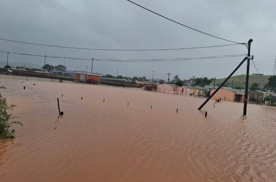 Officials say more than 100 millimetres of rain fell across the region. eNCA/Nobesuthu Hejana