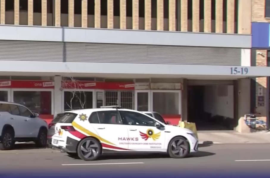 Hawks vehicle.