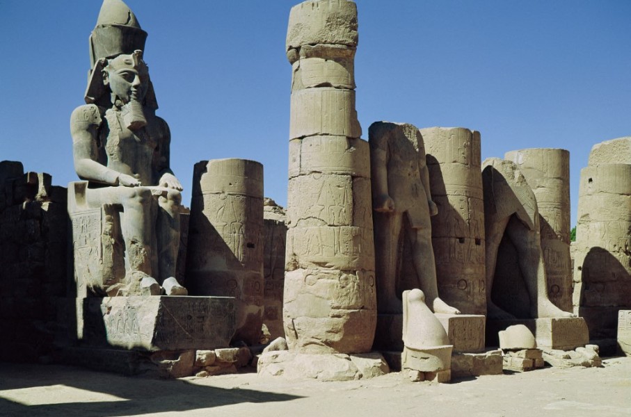 Temple of Luxor. Bridgeman Images via AFP