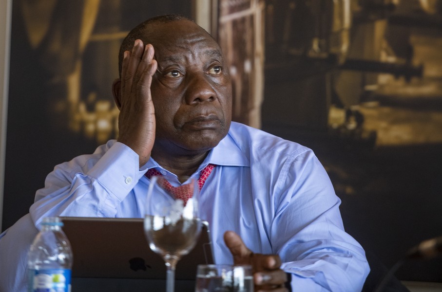 President Cyril Ramaphosa.   Jaco Marais/Gallo Images