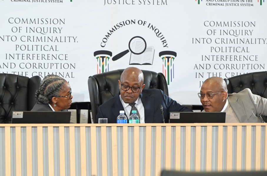 The Madlanga Commissioners. Gallo Images/Frennie Shivambu