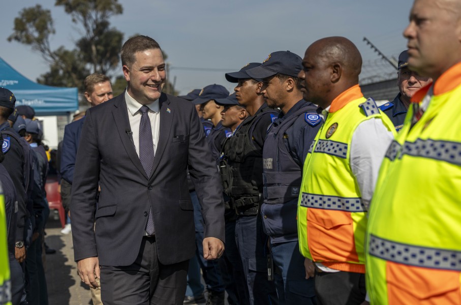 Cape Town mayor Geordin Hill-Lewis. ER Lombard/Gallo Images