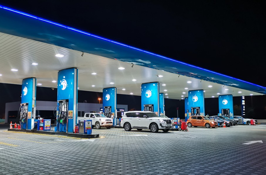 Abu Dhabi-based fuel retailer Adnoc Distribution. Beata Zawrzel/NurPhoto via Getty Images