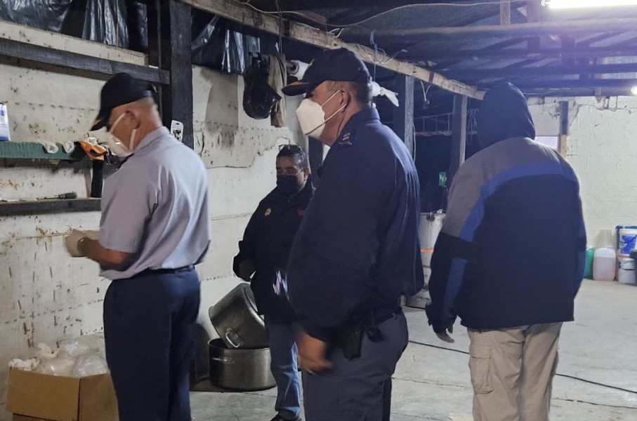R500m drug lab bust in Limpopo, five arrested. Supplied