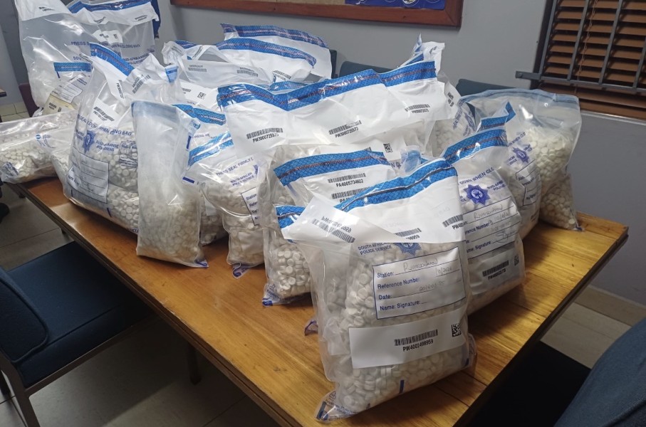 Police arrested a 37-year-old foreign national after finding drugs in his possession in the Western Cape. Supplied/SAPS