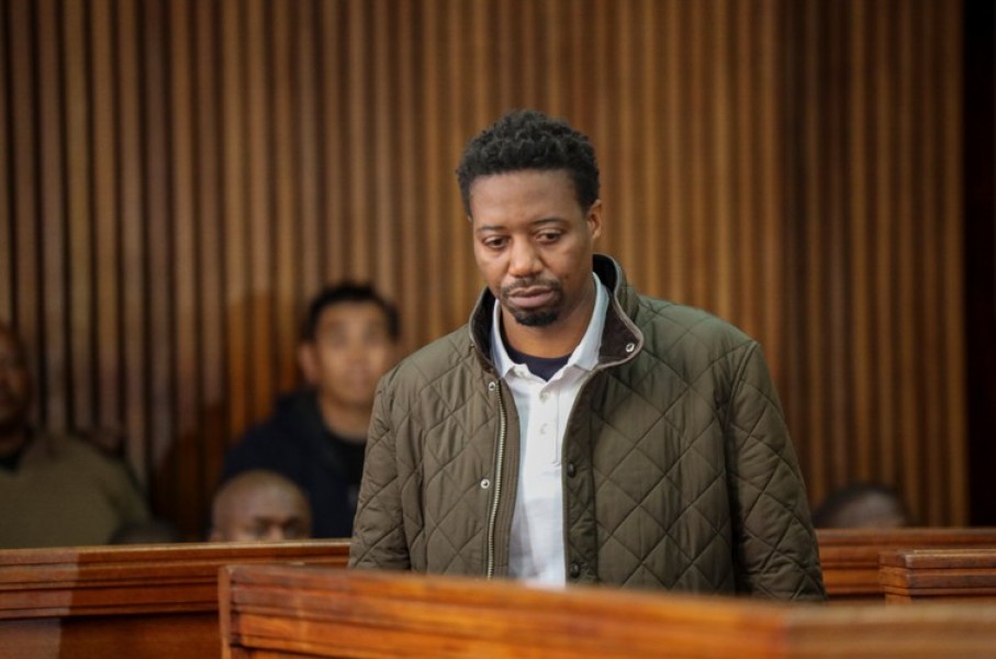 Ndodana Mkhanyisi Tshuma appears at the Johannesburg magistrate's court. Gallo Images/Fani Mahuntsi
