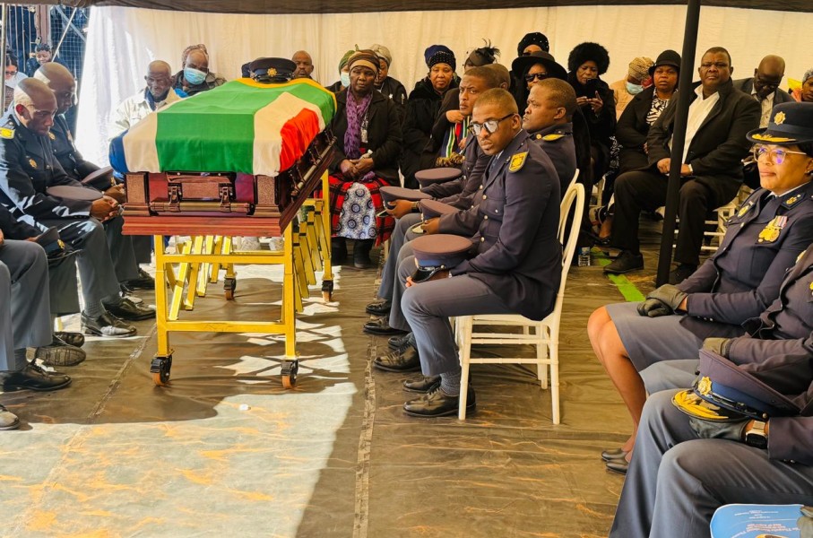 Constable Thapelo Tlometsane funeral