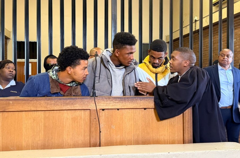 Regan Collis, Jamal Meyer and Elvino Crafford all deny involvement in the deadly Reiger Park shooting.