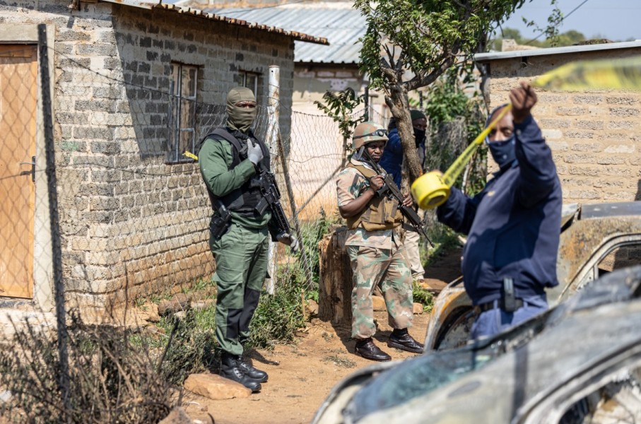 Carletonville tavern shooting claimed 17 lives. Photo by EMMANUEL CROSET / AFP