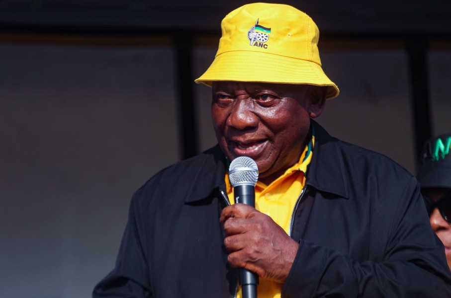 ANC President Cde Cyril Ramaphosa concluded campaign programme in Thembisa with a community meeting, engaging residents on ANC-led government initiatives. Photo by ANC via X