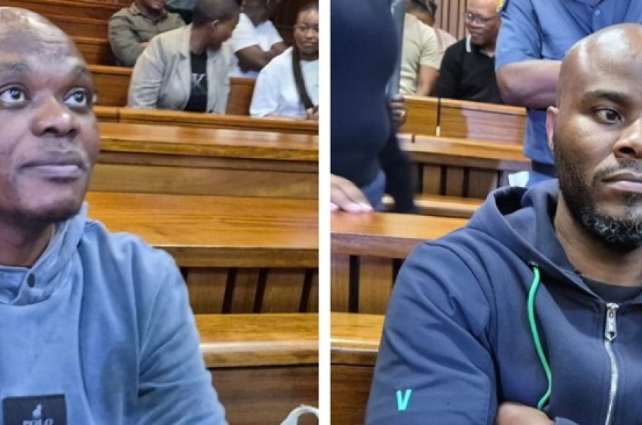 Rassie Nkuna and Mathibe Chego