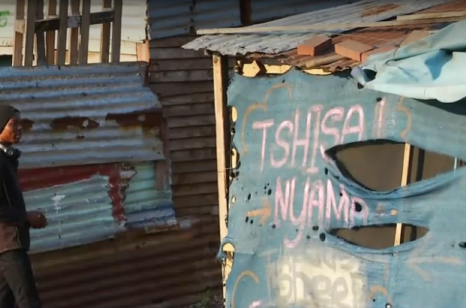 Singabalapha informal settlement in Observatory in Cape Town has been home to about 150 families.