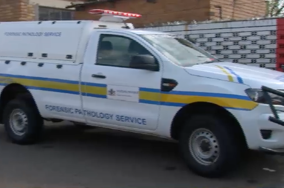 Gauteng Forensic Pathology Service vehicle