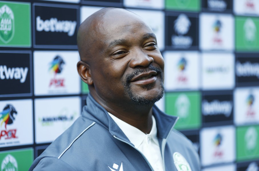 Lehlohonolo Seema (Head Coach) of Siwelele. Steve Haag Sports/Gallo Images