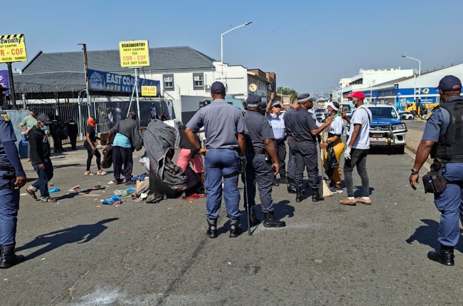 At least four people have been injured and several others arrested during a March and March protest in Durban.