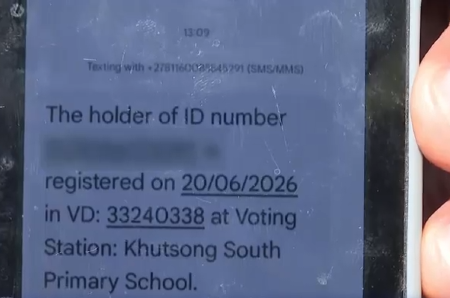 Sello Molisalife was informed that his registration had been moved across provincial boundaries to Mpumalanga.