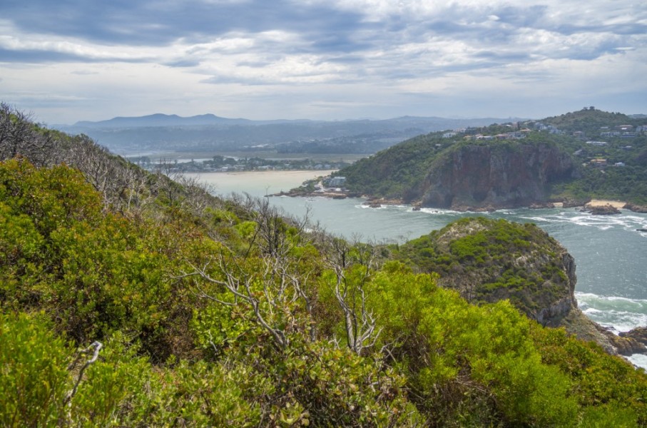 View of the Heads and Knysna River from Featherbed Nature Reserve, Knysna. Frank Fell/robertharding via AFP