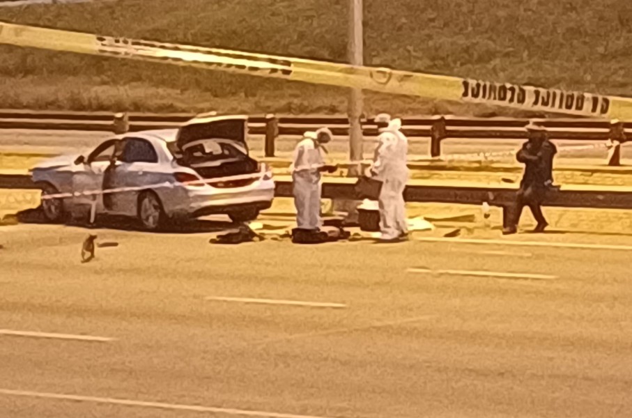 Three civilians were injured following a high-speed chase between police and suspected cash-in-transit robbers on Friday. Photo supplied 