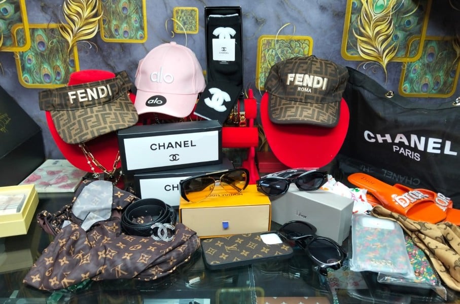 Counterfeit goods seized from Joburg CBD