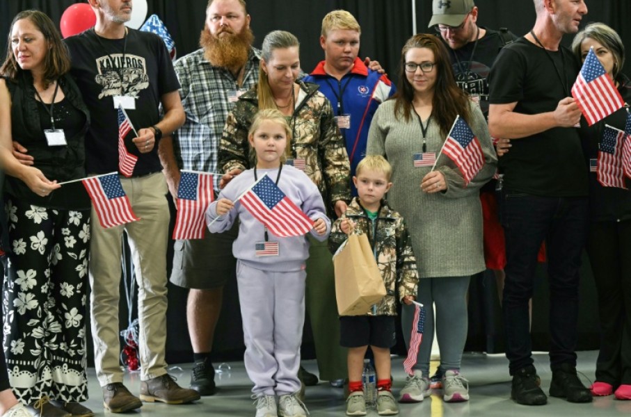 The State Department says passport information of US officials working with Afrikaners has been leaked