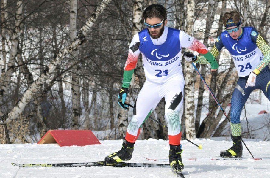 Aboulfazl Khatibi Mianaei was due to compete in two cross-country skiing events but 'cannot travel safely to Italy'