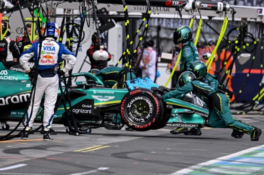 Aston Martin faced all sorts of problems at the Australian Grand Prix