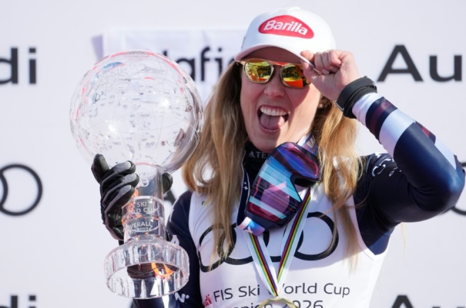 US skier Mikaela Shiffrin finished the season with 1,386 points