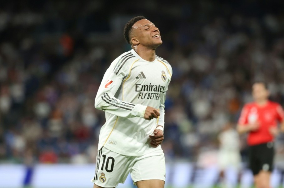 Kylian Mbappe got his 24th goal this season in La Liga as Real Madrid held off a battling Alaves