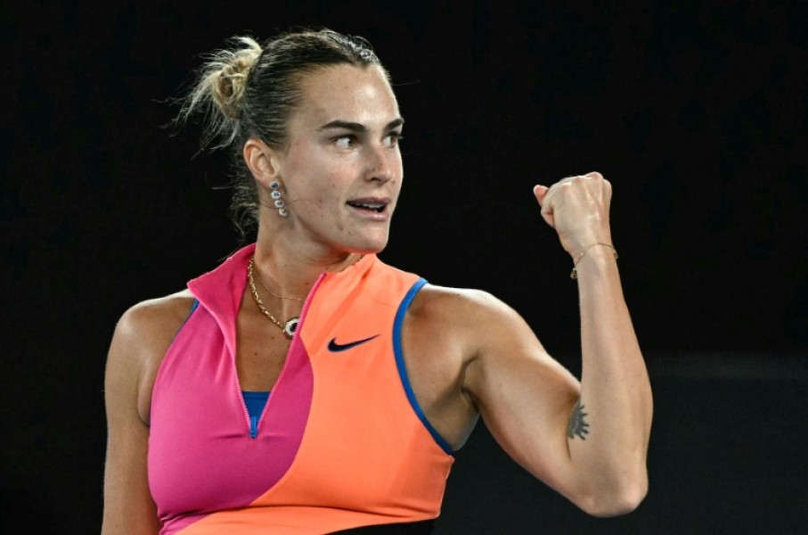 Aryna Sabalenka made a winning start in Madrid as she bids to retain her title