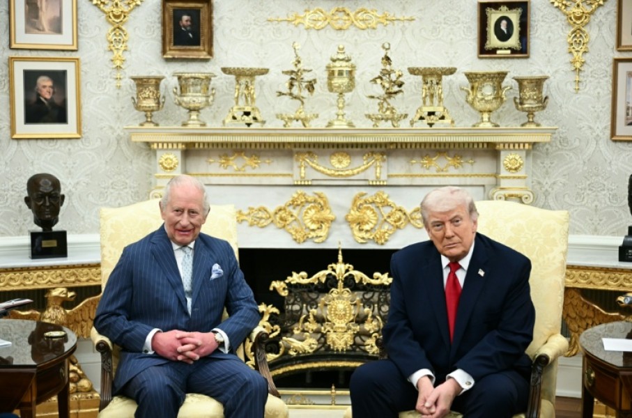 Trump hosted King Charles in the heart of the US presidency - the Oval Office