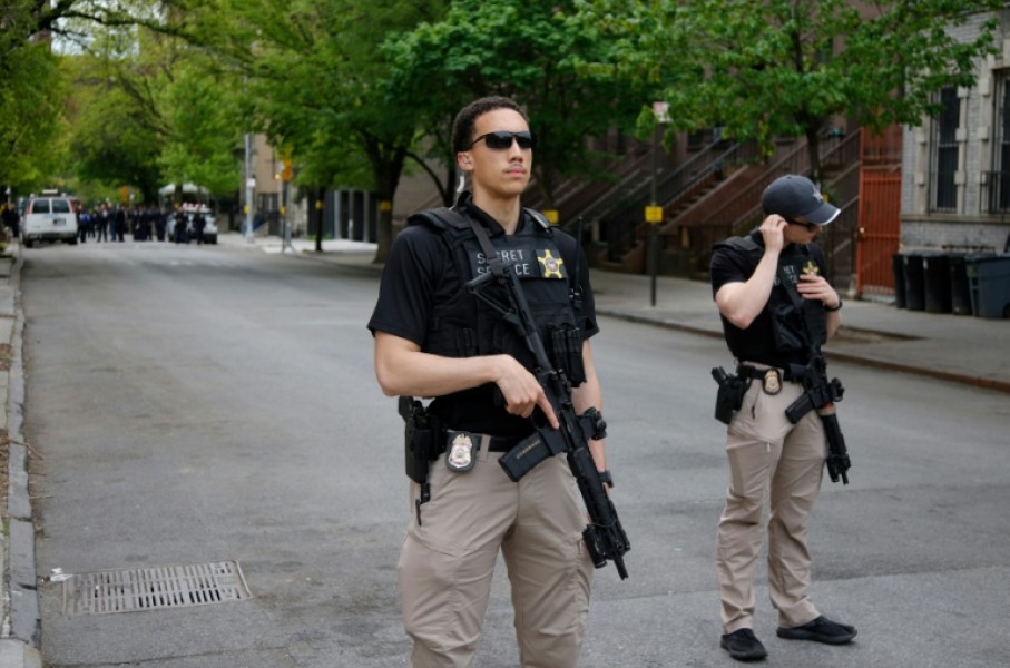 Armed Secret Service agents were in New York for King Charles III's visit