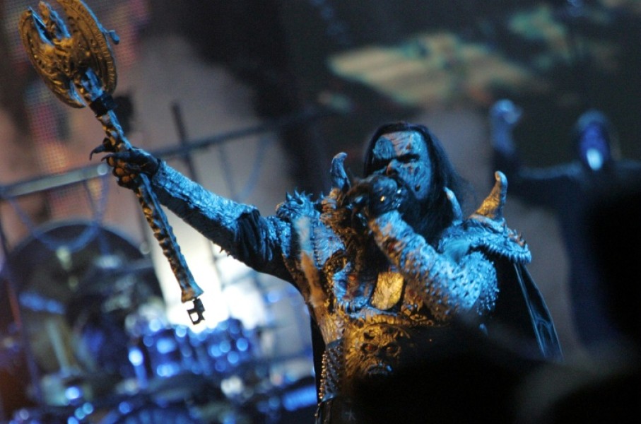 Finland won in 2006 with monster rock heavy metal band Lordi