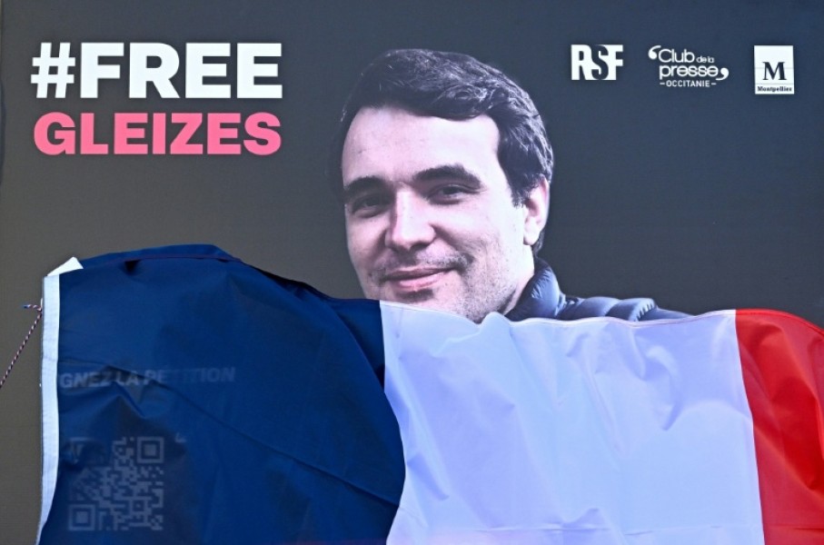 An Algerian court sentenced Christophe Gleizes to seven years in prison on terror charges