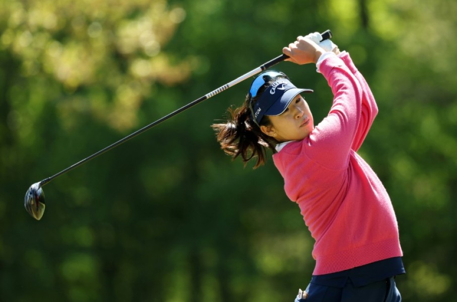 American Andrea Lee fired a 66 to grab the lead after the first round of the Mizuho Americas Open