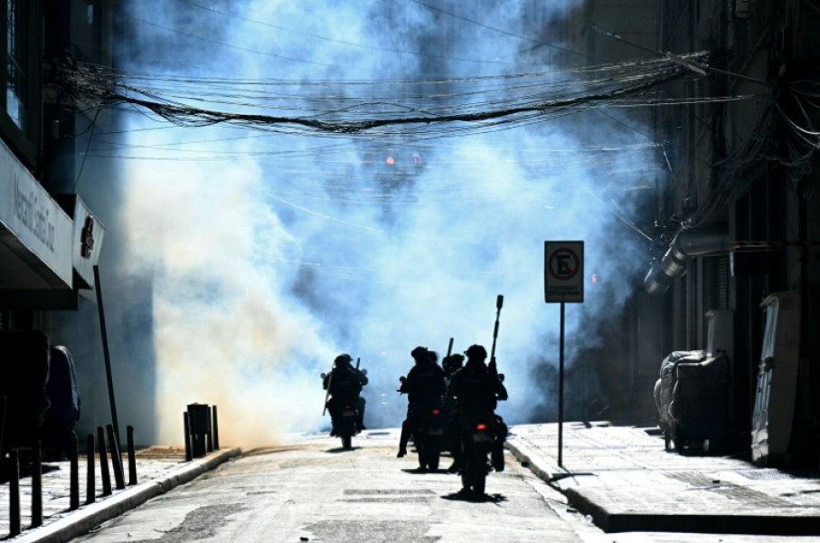 Bolivia's center-right President Rodrigo Paz is under pressure from all sides