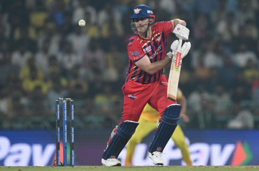 Mitchell Marsh came within 10 runs of a third century in the IPl as Lucknow Super Giants beat Chennai Super Kings by seven wickets