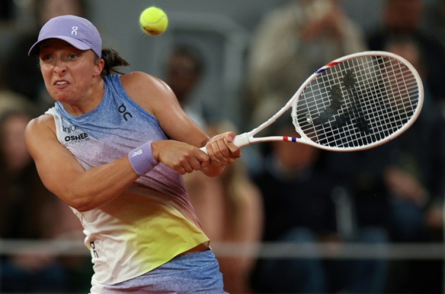 Iga Swiatek confirmed she was also taking part in the protest at the French Open, where she is a four-time champion