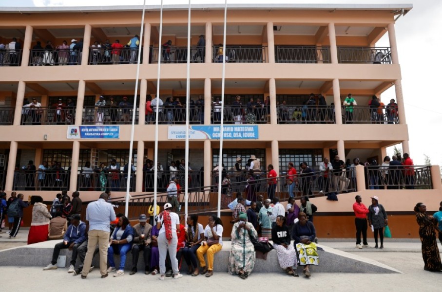 Parents were kept outside the school buildings by authorities as investigators raced to identify the victims of the fire
