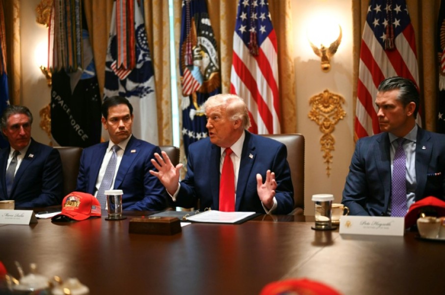 The US and Iran accused each other of violating an April truce following an exchange of fire