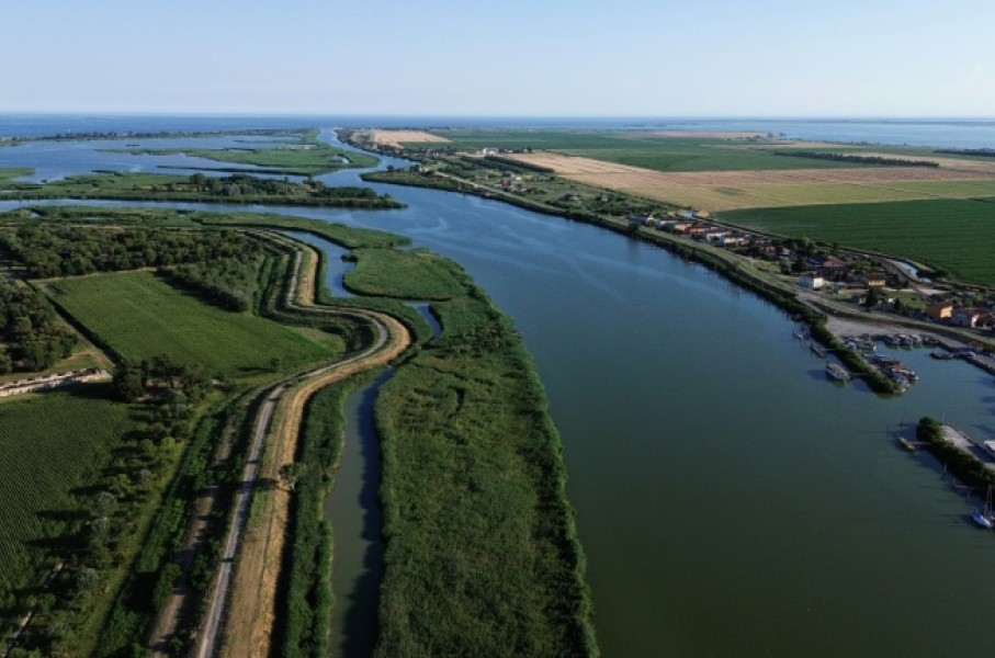 The Po River has never fallen this low so early in the year
