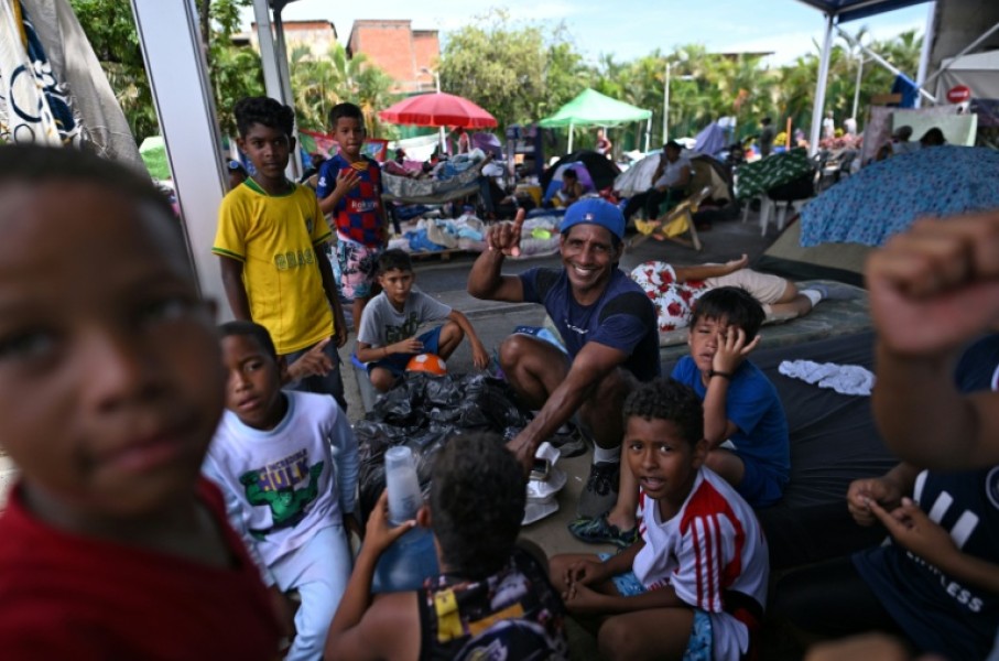 Football coach Juan Cordero is using the football fever whipped up by the World Cup to try bring a little joy to children whose lives were turned upside down by the disaster