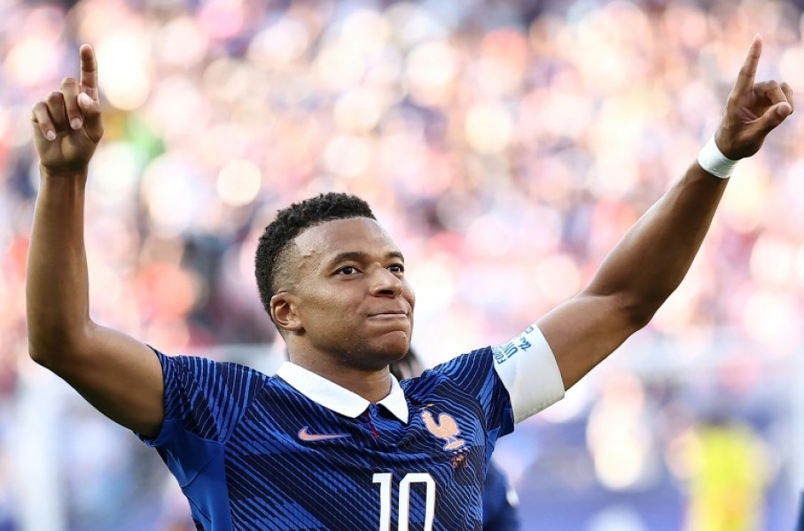 Kylian Mbappe leads France's fearsome attack