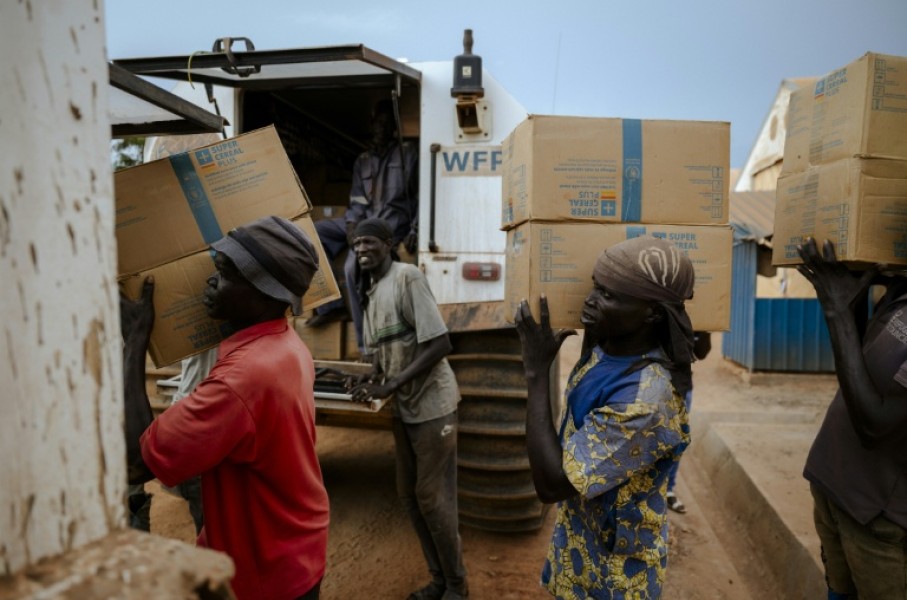 The trucks are sent to hard-to-reach areas