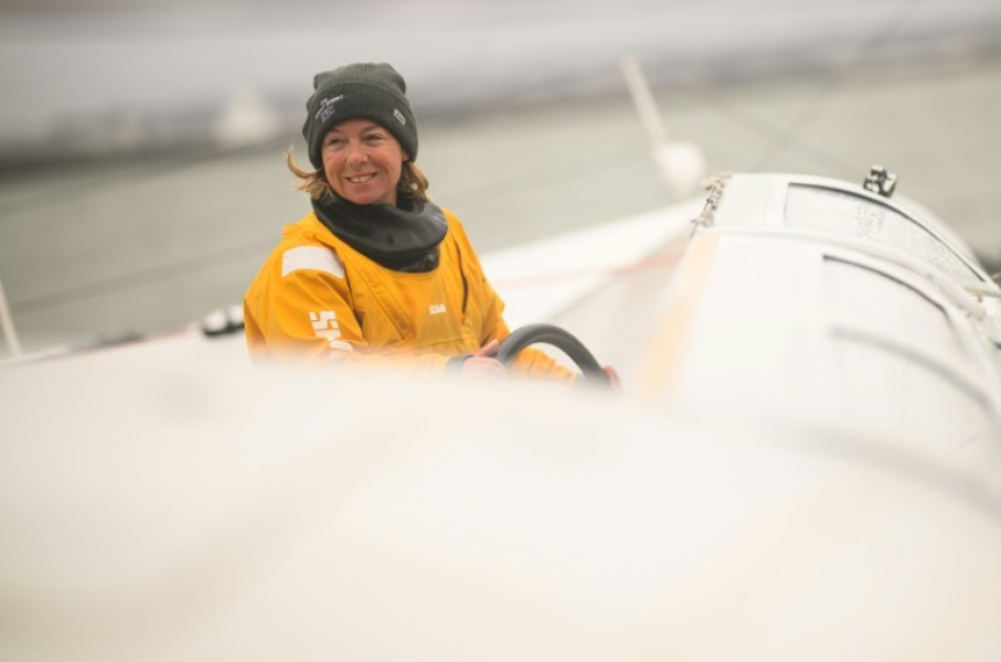 French skipper Alexia Barrier