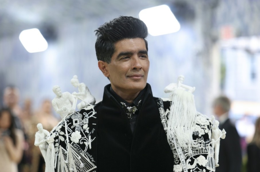 The designer became a viral sensation after he arrived at this year's Met Gala wearing a jacket and cape featuring scuptural and embroidered tributes to Mumbai