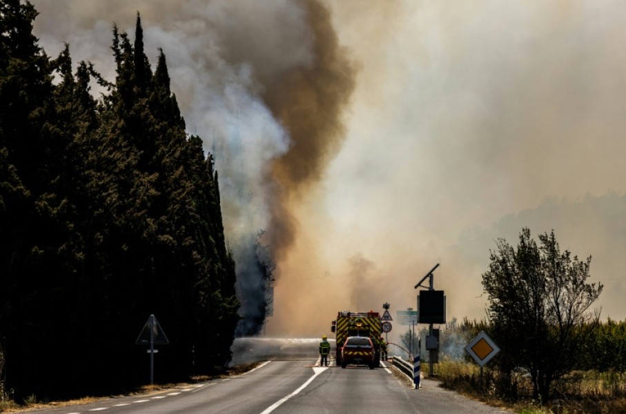 Several wildfires have been raging in France over the last week