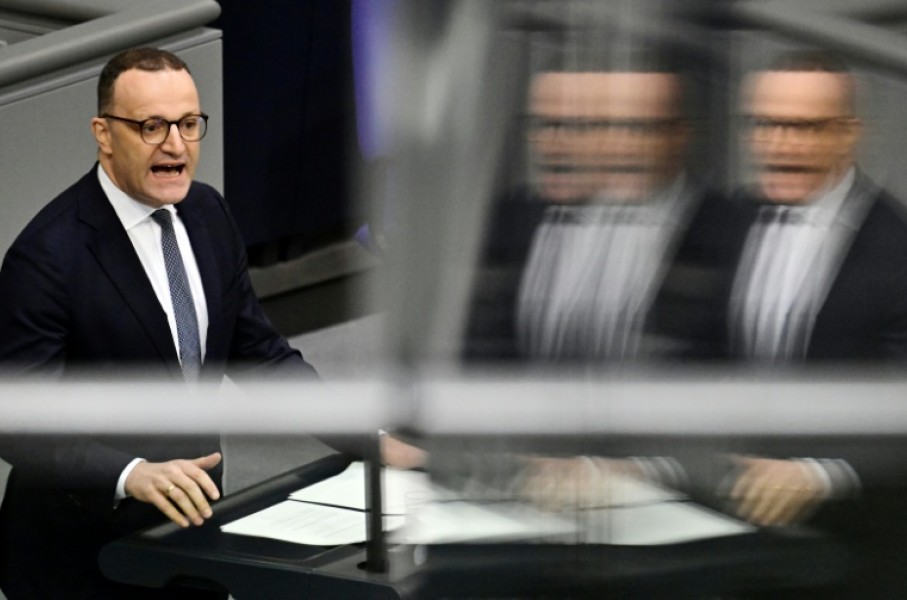Jens Spahn said he was stepping down as the parliamentary group leader of Germany's Christian Democratic Union (CDU) over the controversy