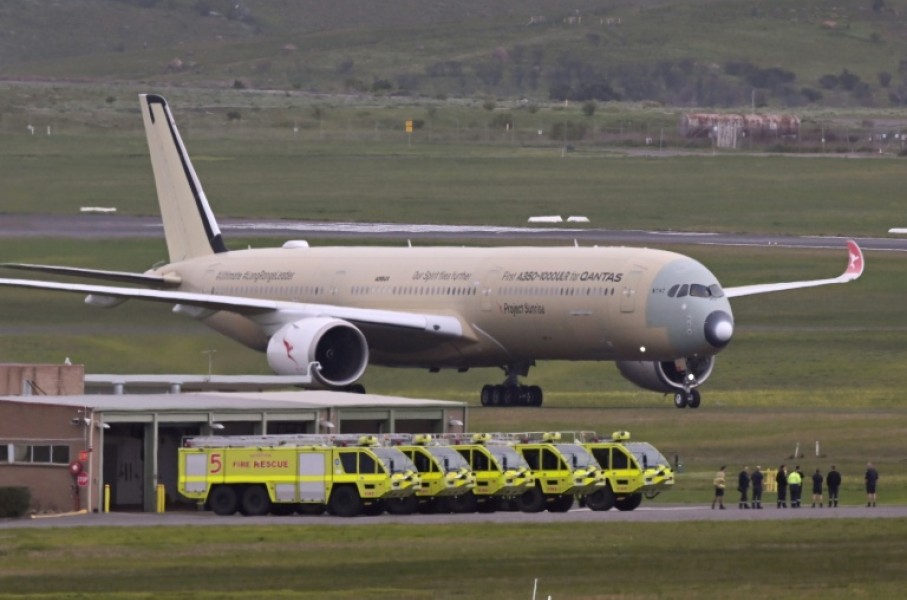 The Airbus A350-1000ULR flew direct from Melbourne, Australia to Tolouse, France in a 24-hour test flight